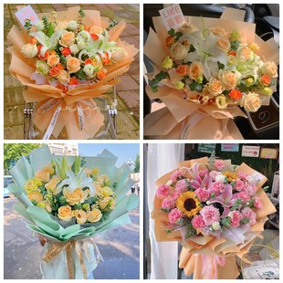 邯郸广平县馆陶曲周县魏县同城鲜花店情人玫瑰百合送朋友长辈老婆