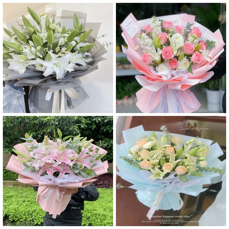 锦州凌海北镇市黑山县义县同城鲜花店生日玫瑰百合送朋友长辈老婆