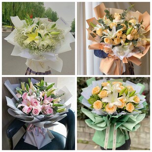 齐齐哈尔梅里斯达斡尔族区同城鲜花店情人玫瑰百合送朋友长辈老婆