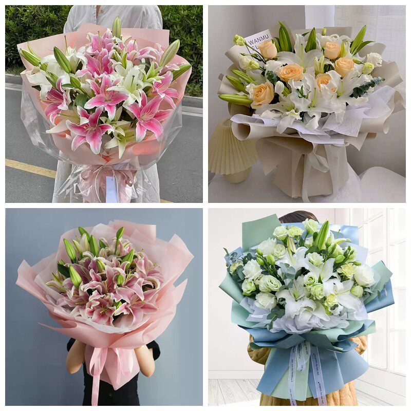 遂宁市射洪县蓬溪县大英县同城鲜花店生日玫瑰百合送朋友长辈老婆