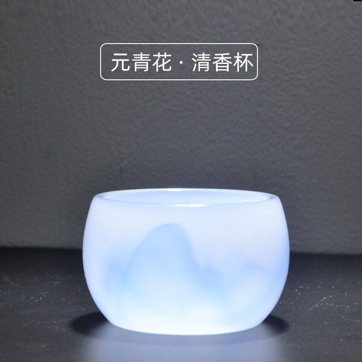 茶杯彩色单杯功夫琉璃冰