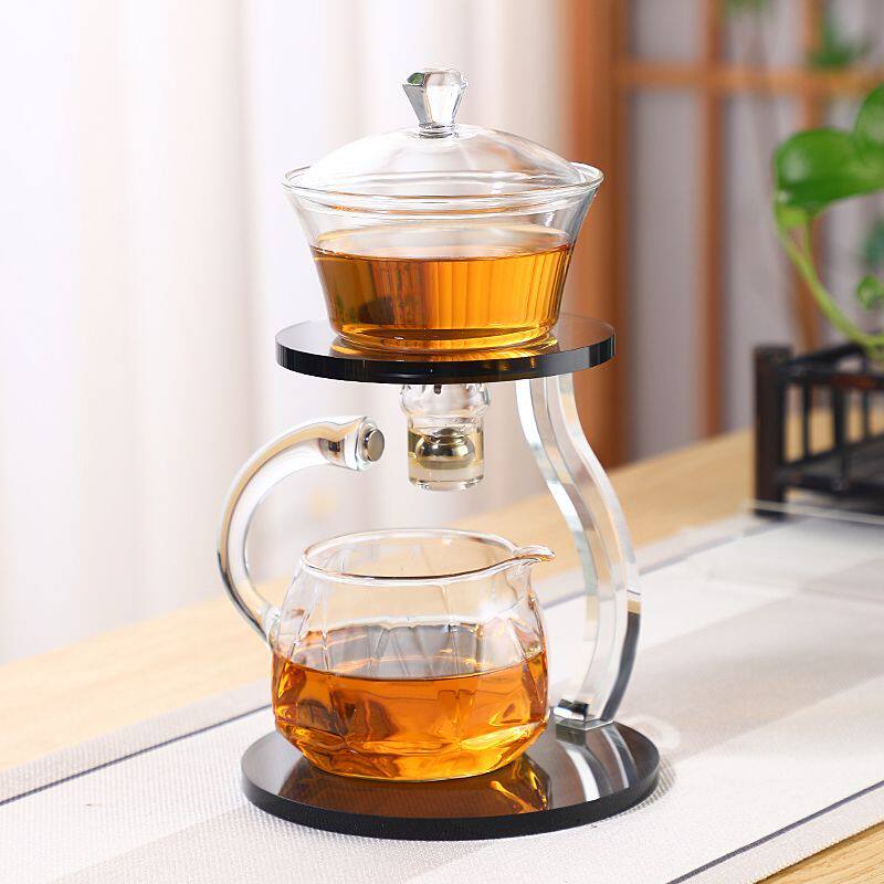 新款玻璃煮茶壶分茶器套装磁吸壶茶水分离茶家用豪华功夫茶壶套组