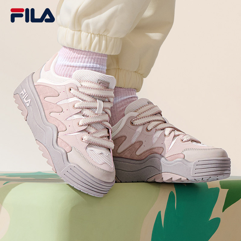 FILA斐乐官方女鞋斑斓鞋板鞋面包鞋厚底鞋子增高运动鞋夏季休闲鞋,运动鞋new,板鞋,淘宝优惠券,粉丝福利购,淘宝优惠卷