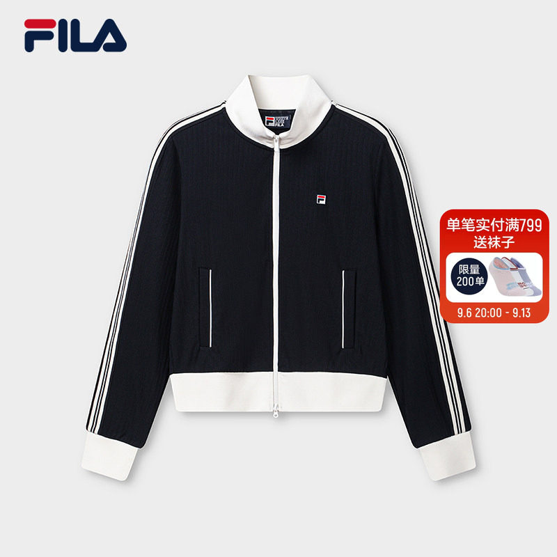 FILA斐乐女士针织长袖外套