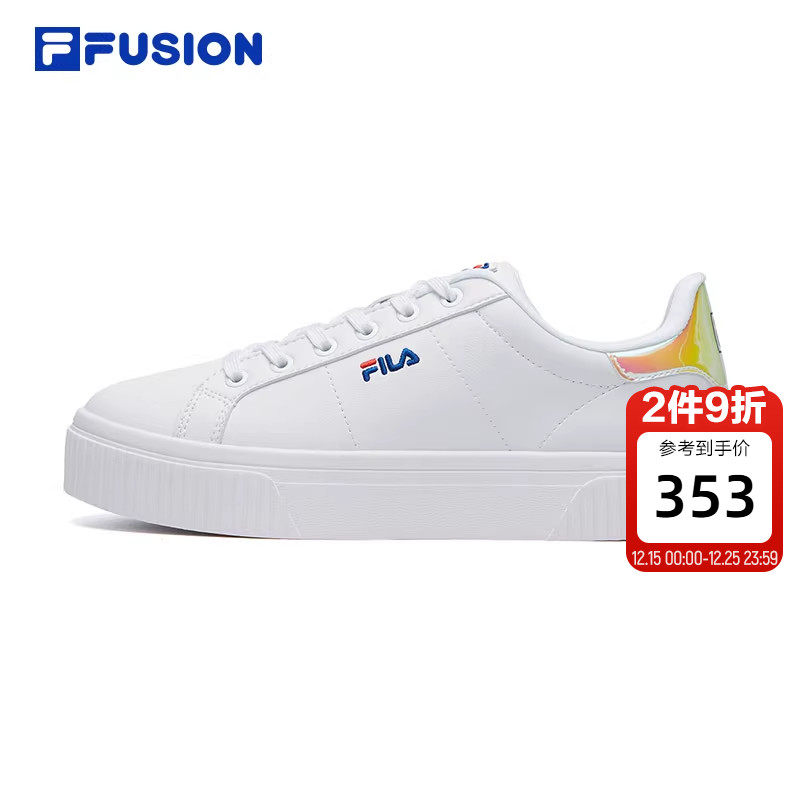 FILA FUSION斐乐板鞋2025夏季新款运动休闲小白鞋女鞋男鞋