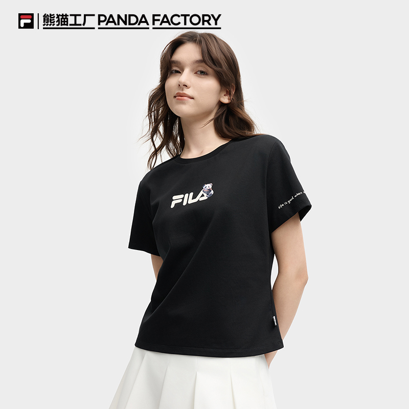 FILA斐乐女士针织短袖衫