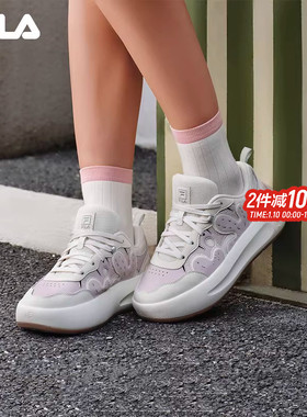 FILA 斐乐官方女鞋CACTI 摩登板鞋2025冬季新款仙掌鞋时尚休闲鞋