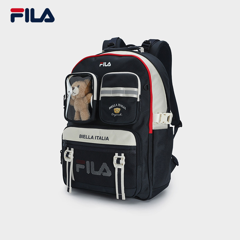 FILA 斐乐官方女包背包2025秋季新款时尚双肩包多口袋书包电脑包,运动包/户外包/配件,双肩背包,淘宝优惠券,粉丝福利购,淘宝优惠卷