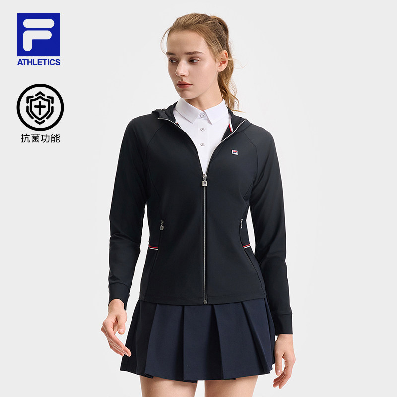 FILA斐乐女士针织连帽外套