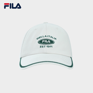 時尚 休閑運動帽鴨舌帽遮陽帽 斐樂官方女帽棒球帽秋新款 FILA
