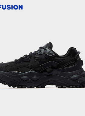 FILA FUSION斐乐潮牌男鞋BIANCO厚底潮鞋2025冬新款硬糖鞋老爹鞋