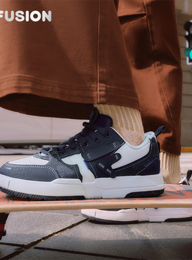 FILA 斐乐官方女鞋GEOMETRY滑板生活鞋2025冬季新款几何鞋休闲鞋