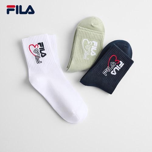 FILA斐乐女士休闲中腰袜