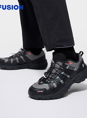 FILA FUSION斐乐潮牌男鞋COMO X LTH湖系户外2026春季新款跑步鞋
