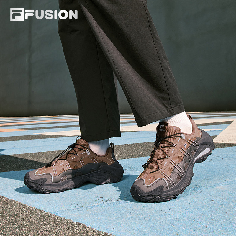 山脉鞋2丨2026春季新款FILA FUSION斐乐潮牌男鞋老爹