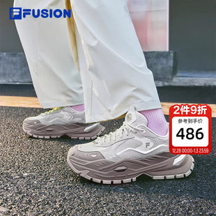FUSION斐乐潮牌女鞋 硬糖鞋 BIANCO 2025秋新款 4代 IV厚底潮鞋 FILA