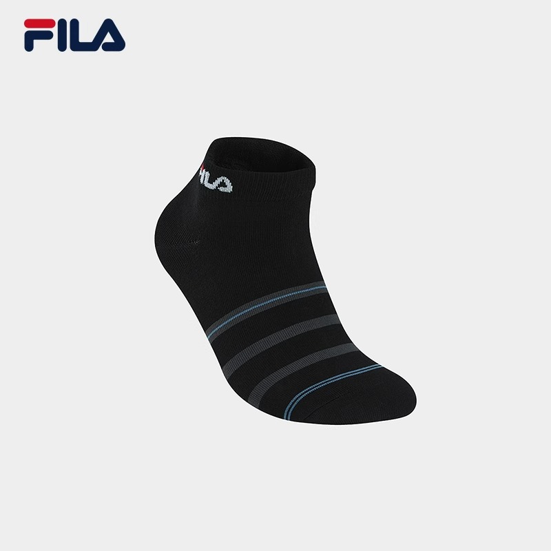 FILA 斐乐官方男袜低腰袜2025春新款休闲简约条纹舒适运动袜短袜