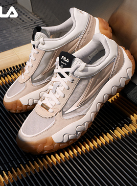 FILA斐乐官网GARA2代休闲鞋男鞋春季新款跑步鞋运动鞋老爹鞋