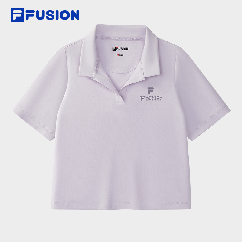 FILAFUSION斐乐女子短袖POLO