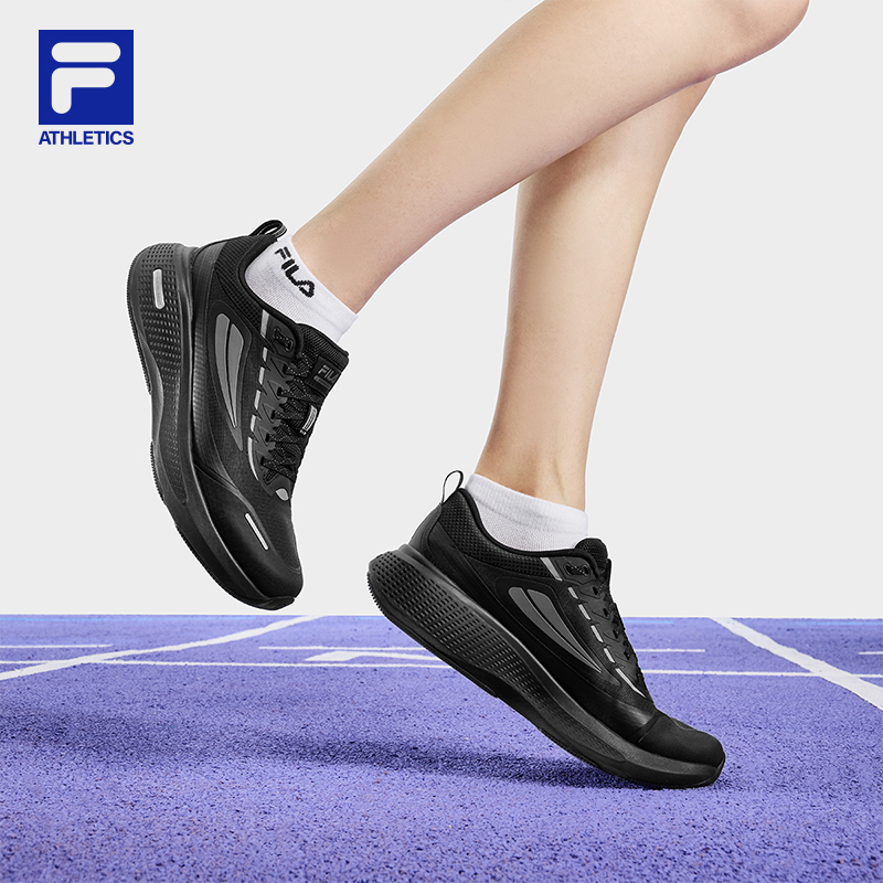 FILA 斐乐官方女鞋NUVOLE 3+ RUN N路跑鞋2025冬季新款柔云跑步鞋