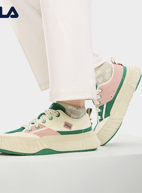 FILA斐乐FOSSO川行女鞋新款运动鞋帆布鞋官方旗舰正品