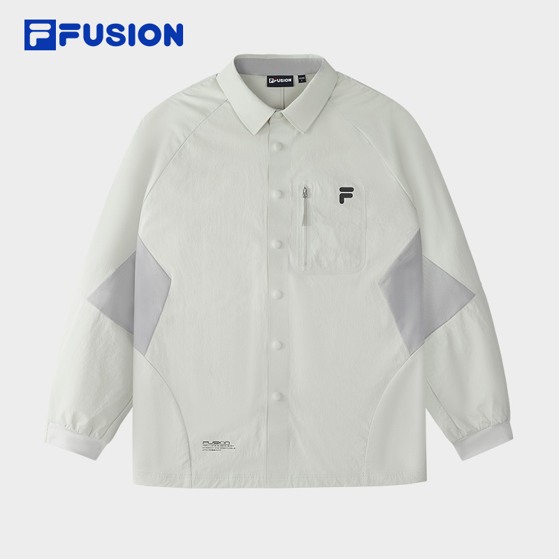 FILAFUSION斐乐男子长袖衬衫