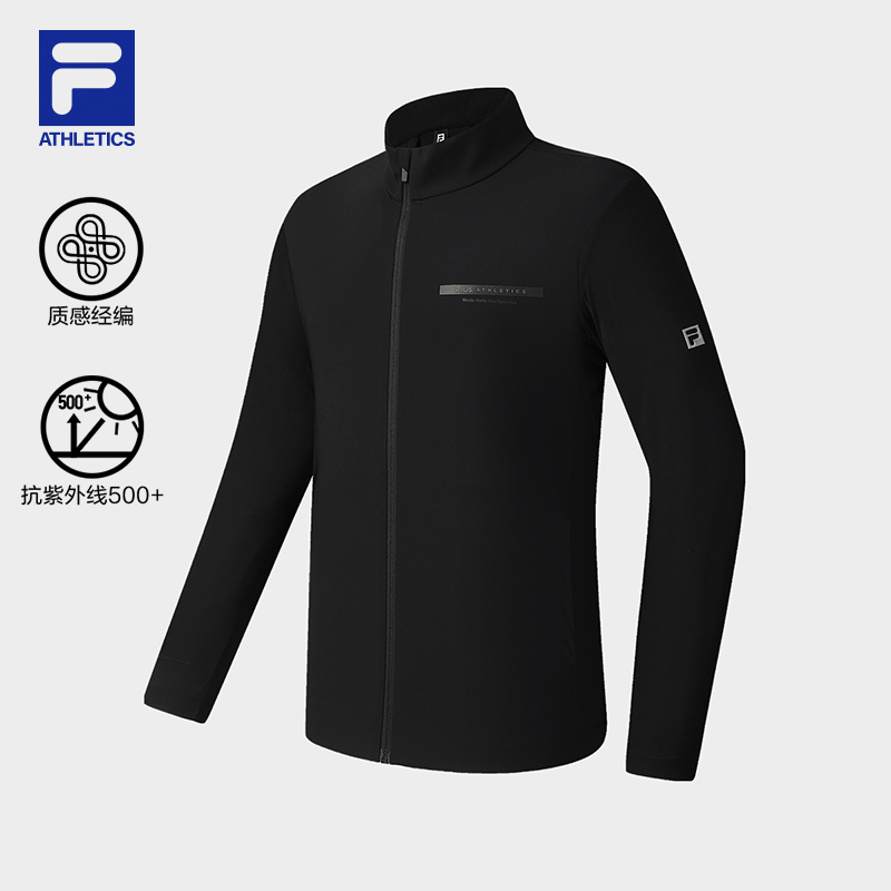 FILA斐乐针织长袖外套