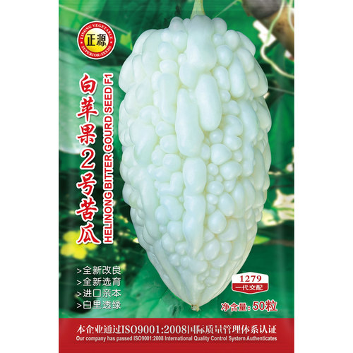 和利农正源白苹果2号苦瓜