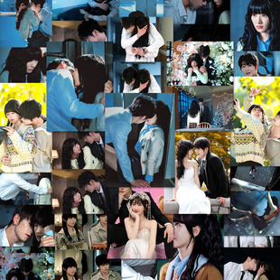 热门】162张炽热吸引贴纸吴浓雨谢辛序网剧周边高甜CP装饰贴画