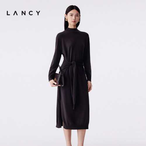 高领长款 可调绑带 后腰接片