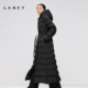 匈牙利90白鹅绒 LANCY 朗姿冬季 新款 收腰显瘦高克重过膝羽绒服