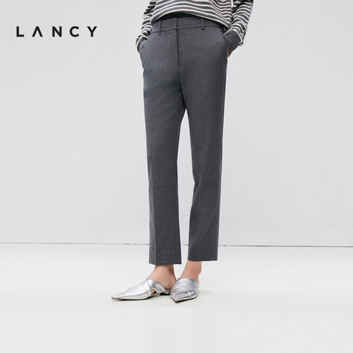 萝卜裤型 立体裤线 平整腰头