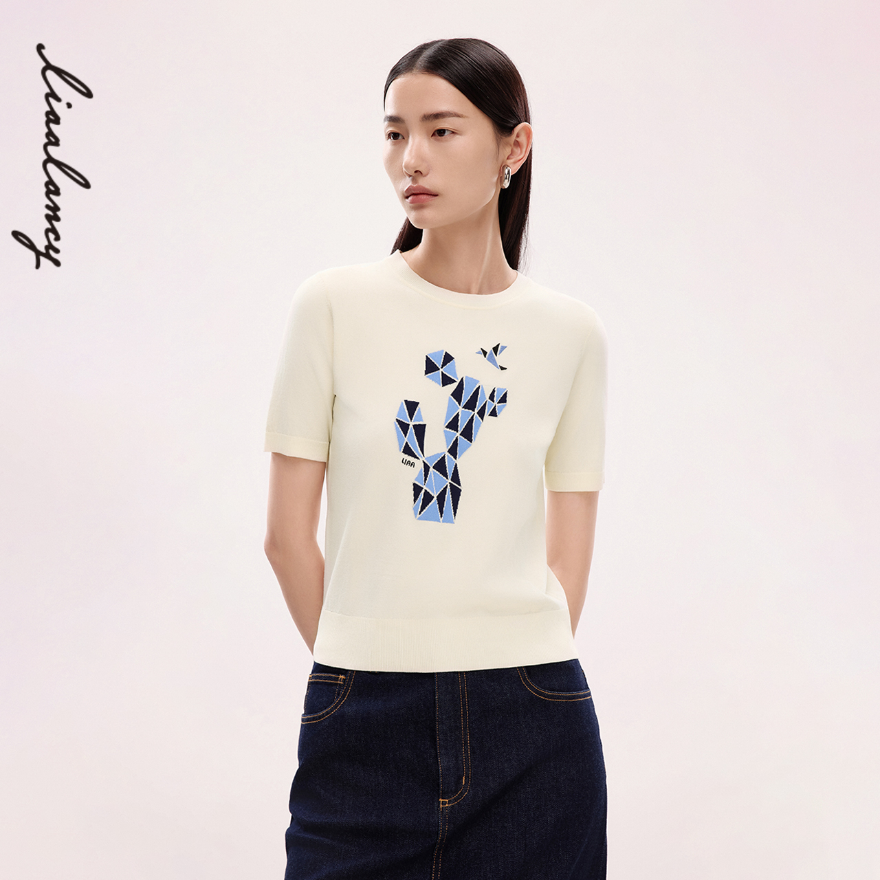 手绣工艺 趣意图案 螺纹组织