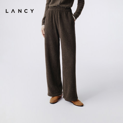 宽松直筒 弹力腰头 复古色泽