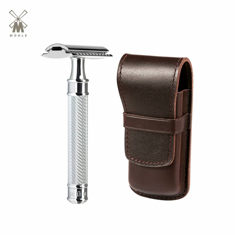 /MUHLE 德国进口手动剃须刀传统老式刀片男刮胡刀架R89GRANDE