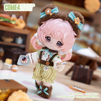 COME4FRE日常系列【小熊焙方】BJD娃衣裙子裤装套装