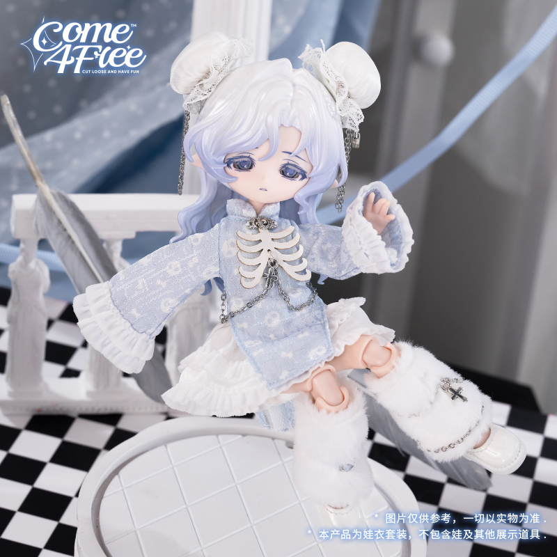 COME4FREE【国风系列】甜味抑制100%娃衣OB11玩偶BJD娃衣