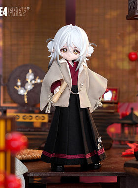 COME4FREE日常系列【宵红之时】娃衣OB11玩偶BJD12分裙子