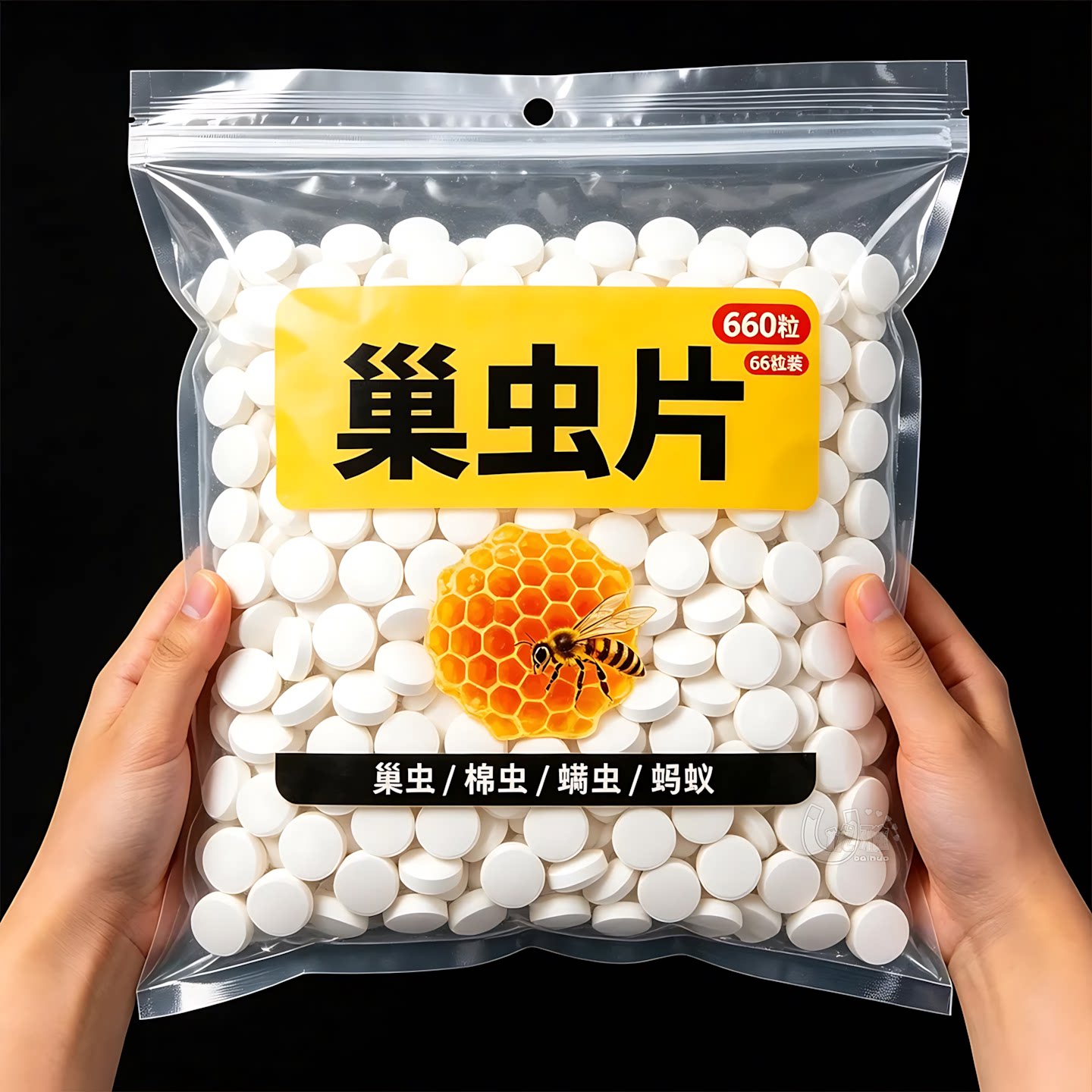 养蜂巢蜂防虫片灭巢虫治白头蛹