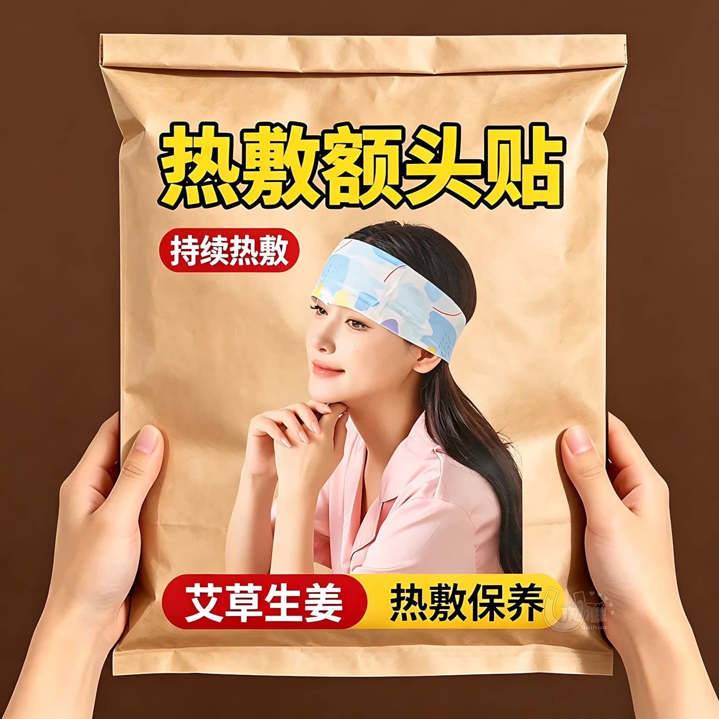 暖额贴草本萃取头部蒸汽热敷贴