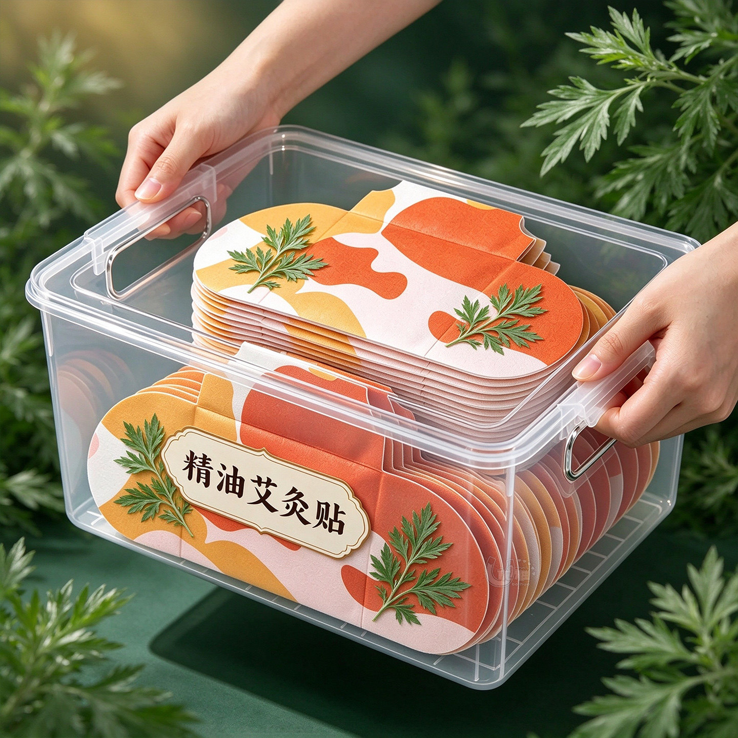 发热暖颈贴蒸汽热敷呵护脖颈贴