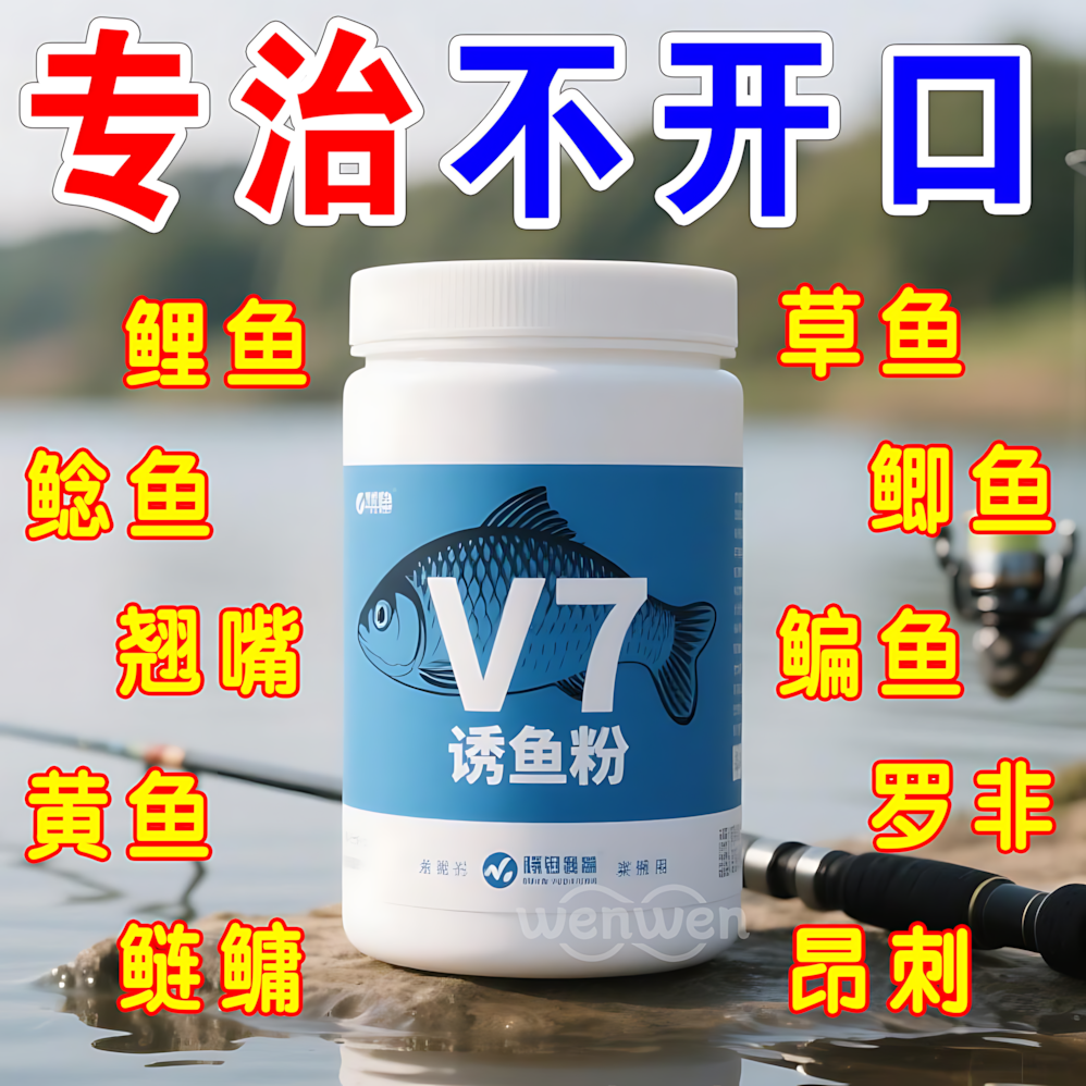 专攻大物诱鱼粉黑坑野钓轻松爆竿