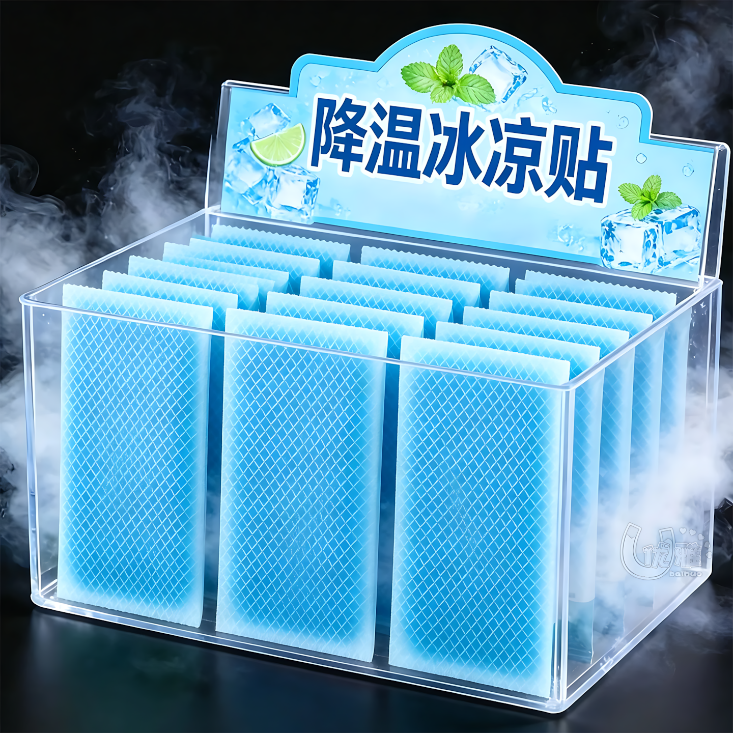 冰凉贴长效冰感久戴清爽不粘肤