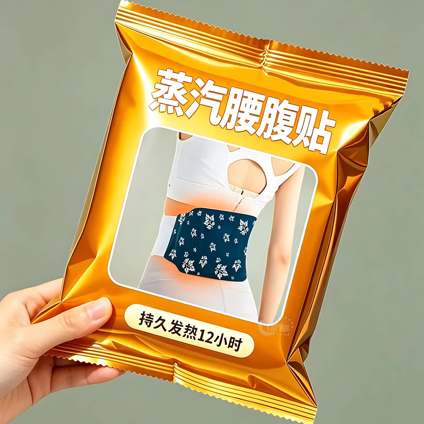 艾草蒸汽腰腹贴便携即贴即用