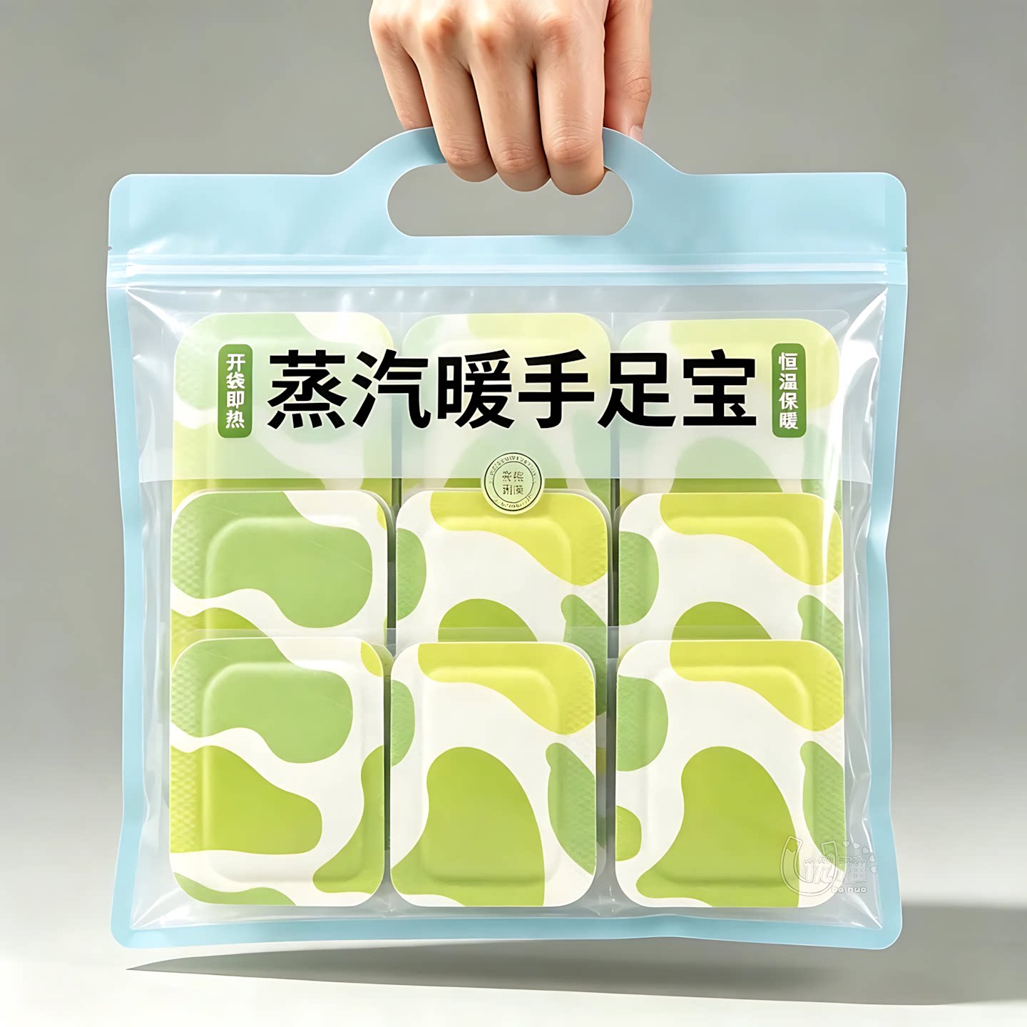艾草暖足贴蒸汽自发热暖宝宝女生脚底暖脚神器可行走冬天睡觉被窝
