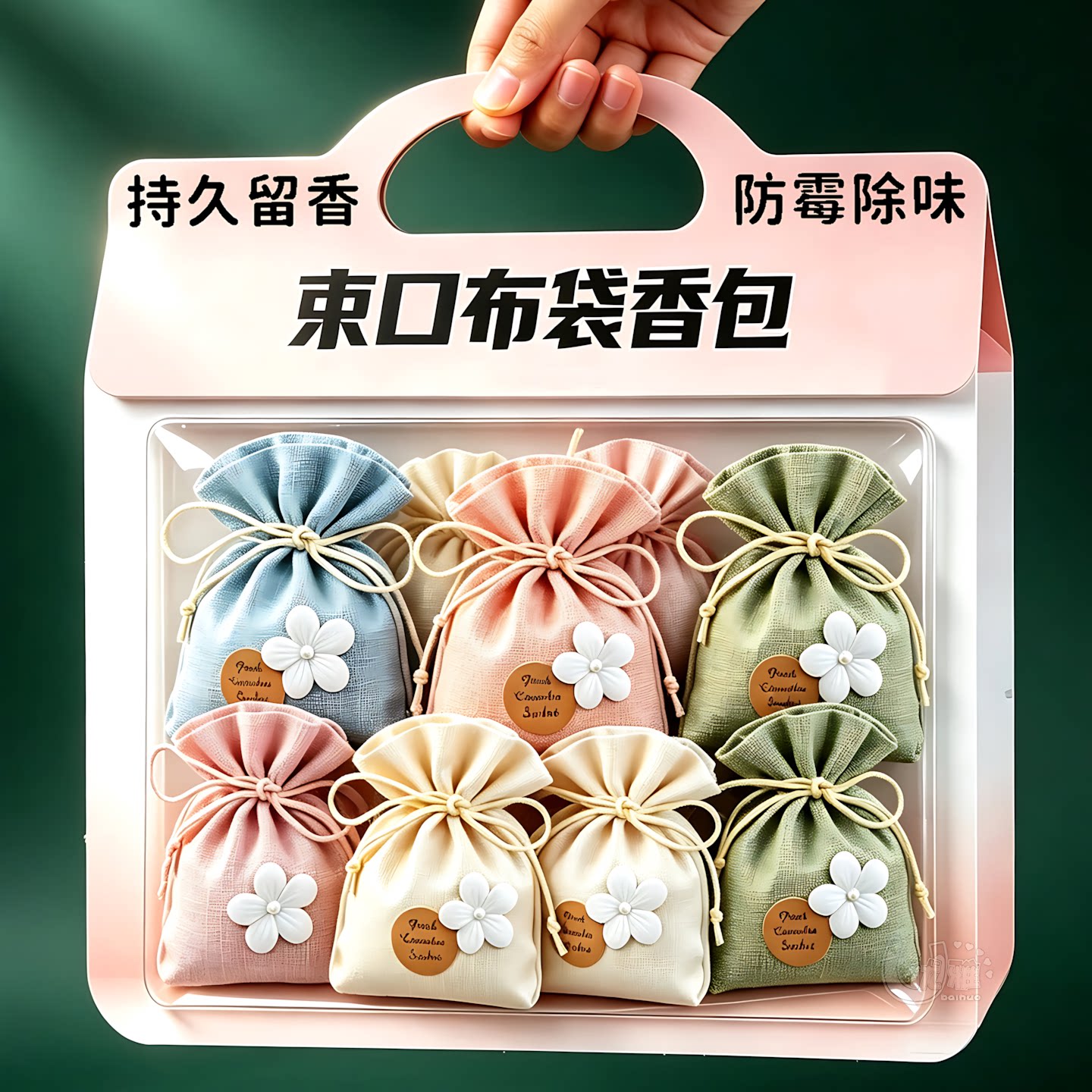 布袋香包衣柜车载除味装饰香袋