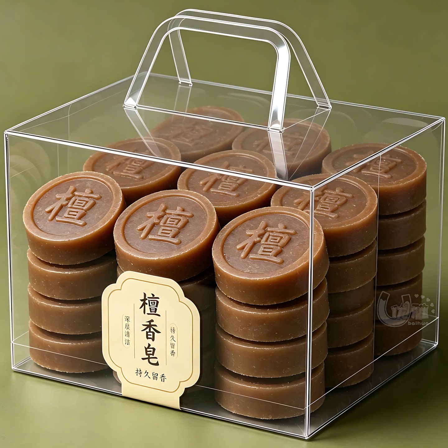 檀香皂经典檀香沐浴皂留香清洁皂