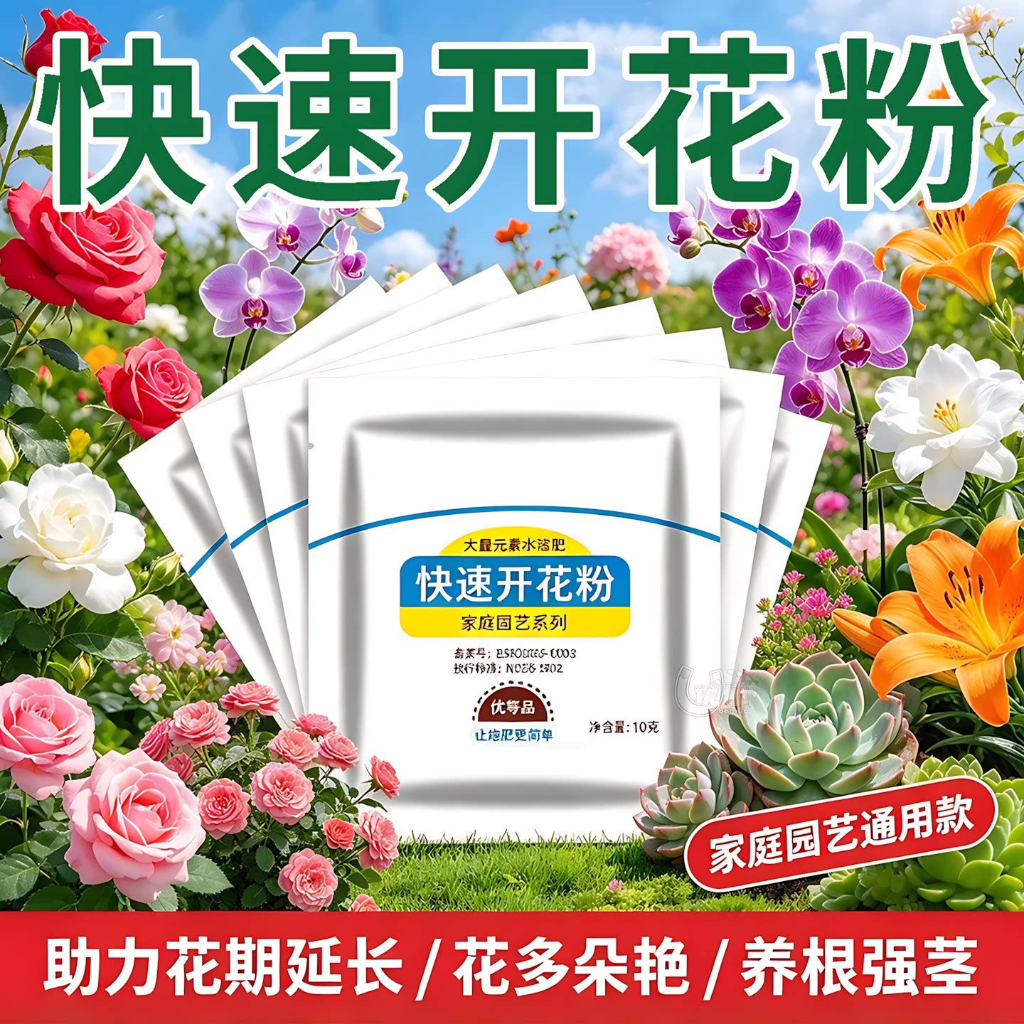 开花粉绿植促花芽多开花水溶粉剂