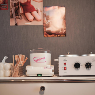 迷你款内锅腿部蜡疗袋手部泥灸加热锅罐蜡拔胡子全身用品蜡疗机