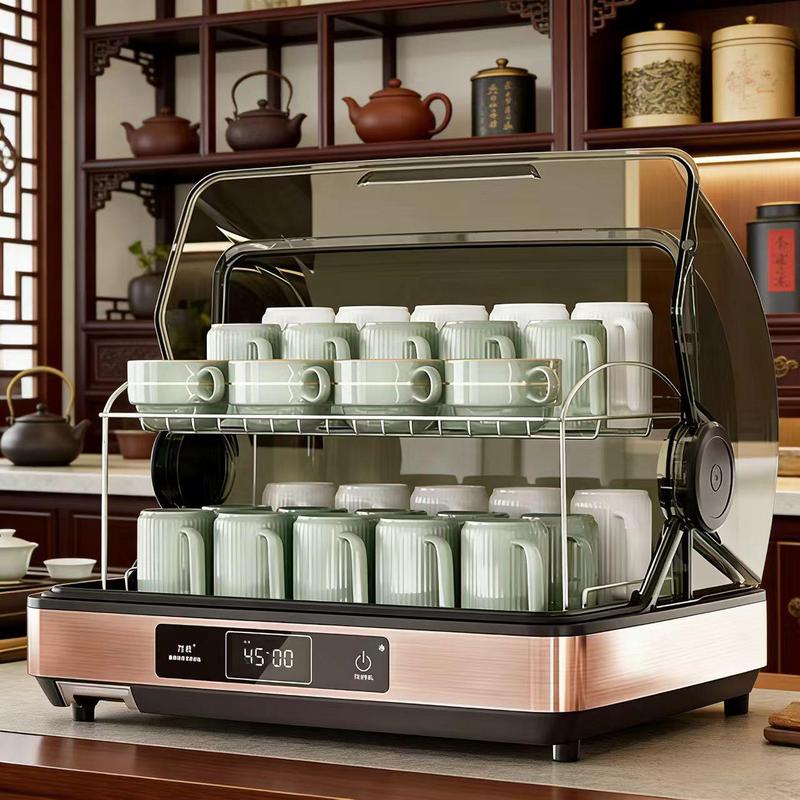 玻璃杯厨房茶楼功夫茶杯消毒柜小型辅食碗餐饮茶水消毒柜商用